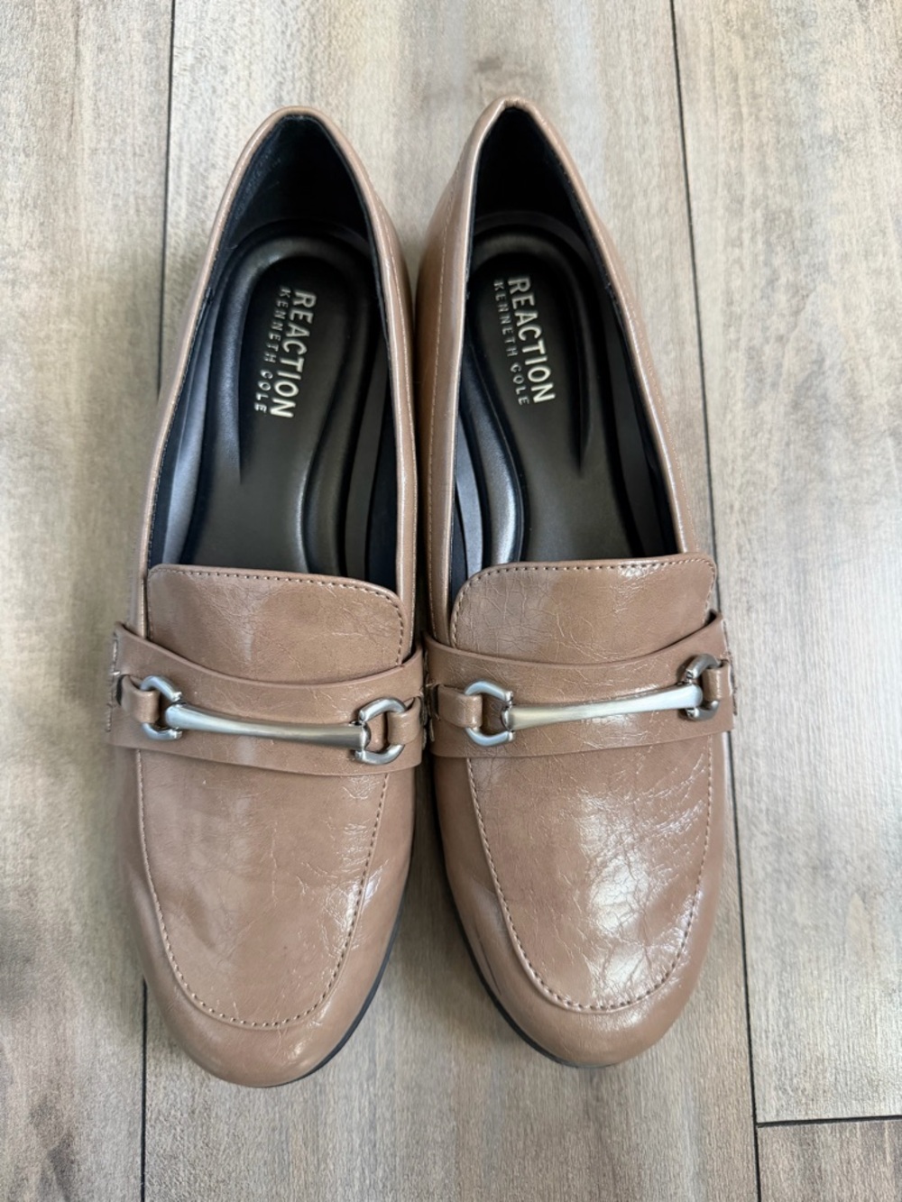 Kenneth Cole Reaction Women's Brown Leather Bit Loafers